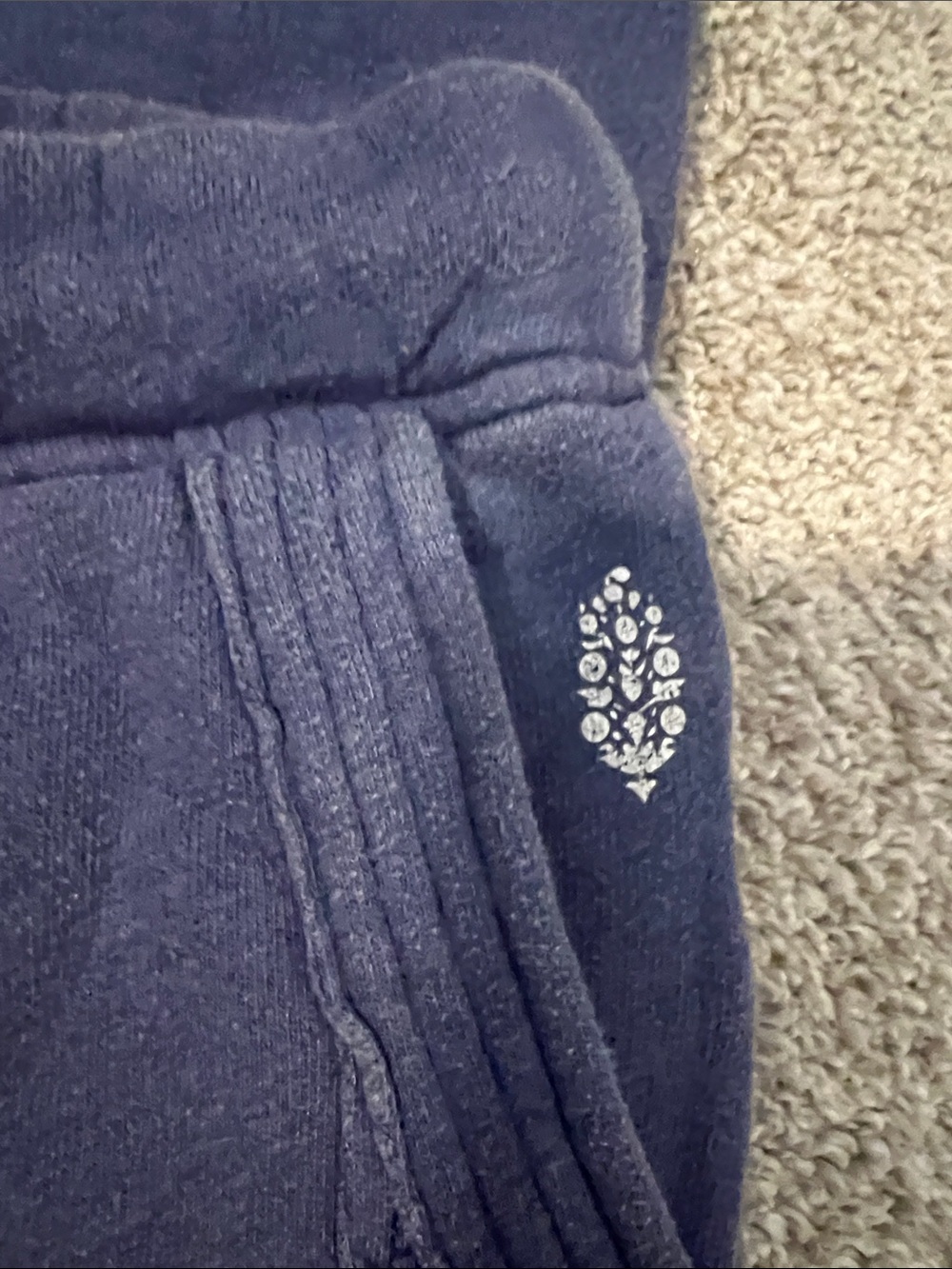 FP Movement by Free People Navy Blue Hoodie & Joggers Set - Picture 7 of 9